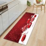 Christmas Long Strip Washable Kitchen Carpet For Sofa Area