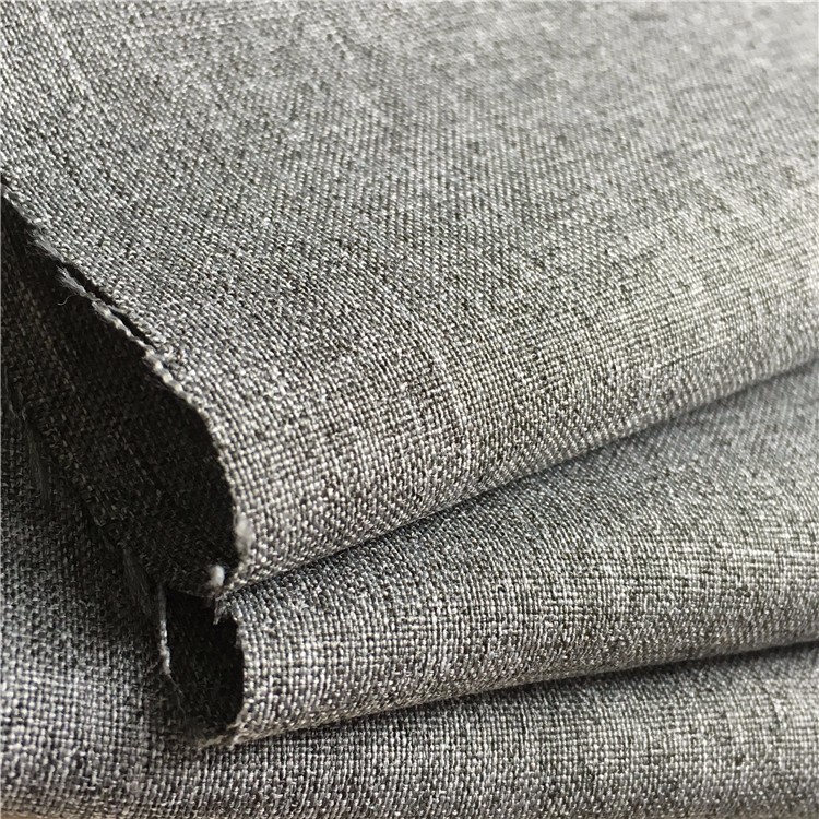 PU Coated 300D Polyester Plain Two-Tone Melange Oxford Fabric for Bags Purses Totes