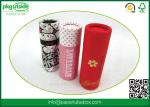 Cosmetics Round Paper Lipstick Tubes Canister 100% Eco Kraft For Lip Balm