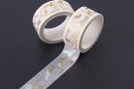 Oil Proof CMYK Foil Washi Tape For Lipstick Packaging