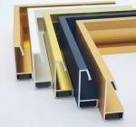 Top Sale Silver Gold Rose Black Anodizing Metal Photo Frame Brushed Aluminium