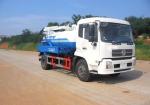 Easy Operation Sewage Tanker Truck 10000L Large Capacity With Good Performance