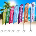 CMYK Outdoor Banner Flags