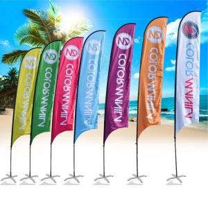 Quality CMYK Outdoor Banner Flags wholesale