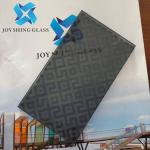 Tinted Acid Etched Glass
