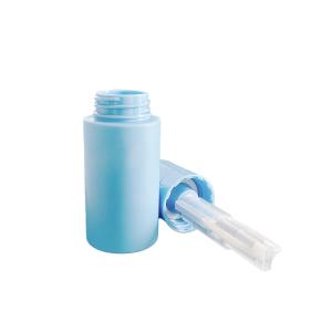 Quality Modern Design 15g Baby Blue Matte PET Material Powder Spray Bottle New Cosmetics Packaging wholesale