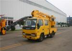 5 Person KaiFan Brand 16M 3 Section Telescopic Boom Aerial Work Platform Truck