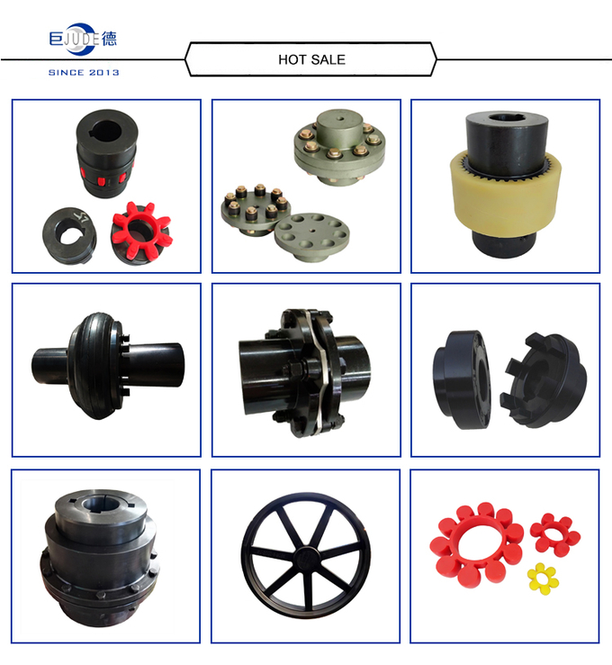 Cast Iron Steel Pin Bush Coupling Elastic Sleeve For Gearbox Machine