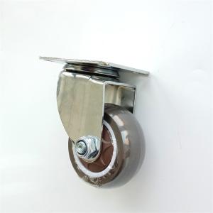 Quality Fixed Furniture Light Duty Caster Wheels 25mm Castor PP Rubber wholesale