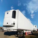 47ft 3 Axle Chill and Frozen Refrigerated Truck Trailer with Portal Stainless