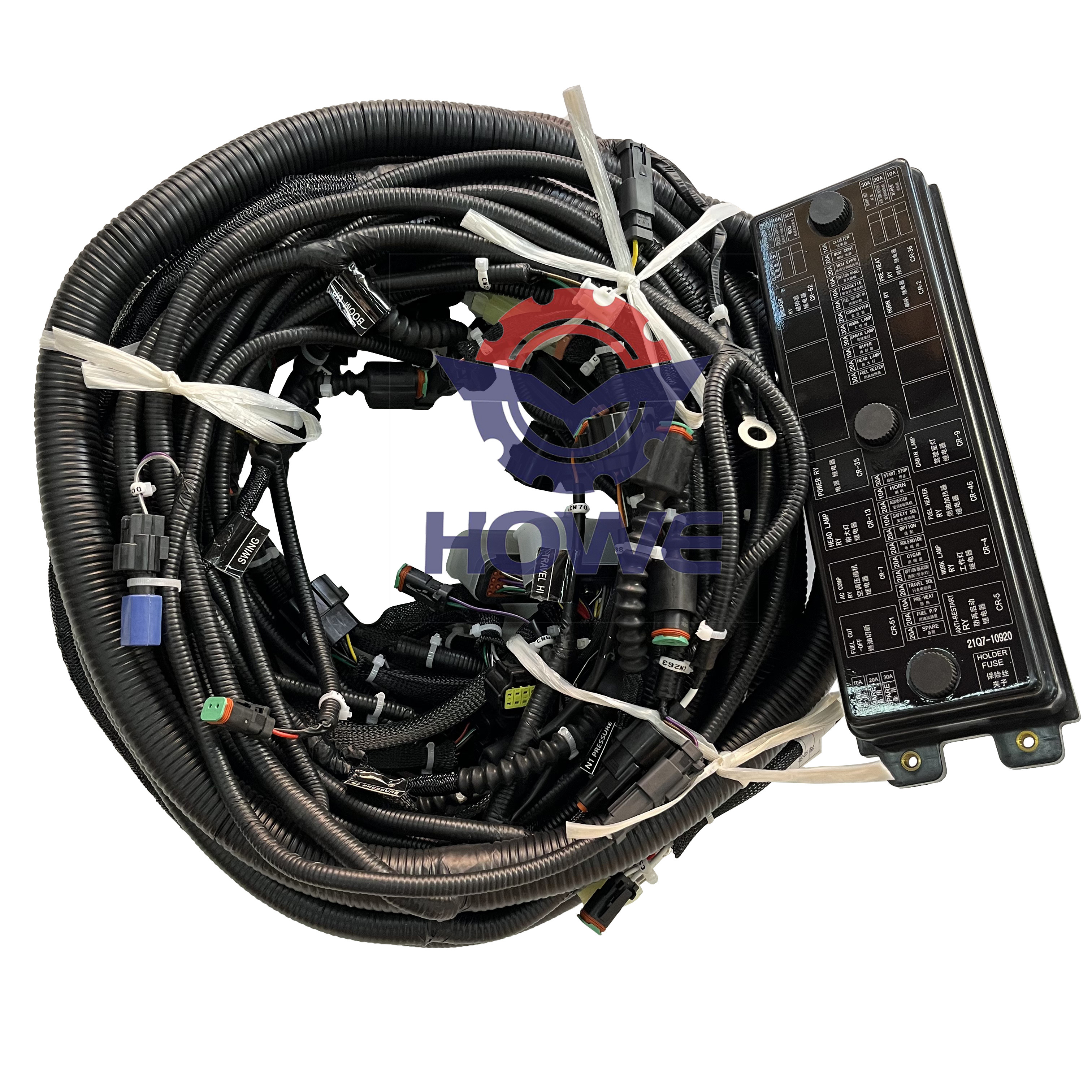 Excavator Electrical Parts External Wire Harness 21Q6-18100 For R220-9S Excavator