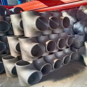 Quality 110in SS304 Stainless Steel Tee Sch160 Stainless Steel Threaded Reducing Tee wholesale