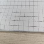Esd Fabric Plaid Polyester Cleanroom Anti-static Cloth For Safety Workwear and