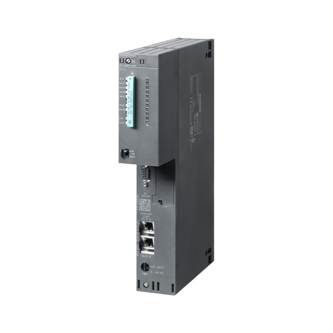 SIEMENS SIMATIC PLC S7-400 6ES7414-3FM07-0AB0 CPU414F-3 PN/DP Central processing unit with