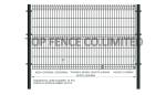 3D wire mesh fence panels