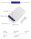 Wireless USB Uv Smartphone Sanitizer