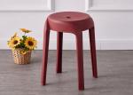 4pcs No Folded Contemporary Plastic Dining Chairs