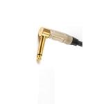 22 Awg Bass Guitar Cable 1/4 Inch Straight To 1/4 Inch Angled Bass Amp Cord For
