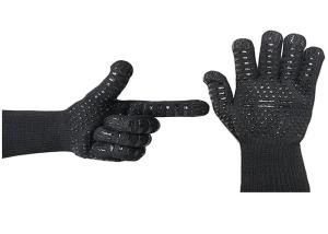 Quality EN407 Heat Resistant Barbecue Gloves , Heat Resistant Protective Gloves wholesale