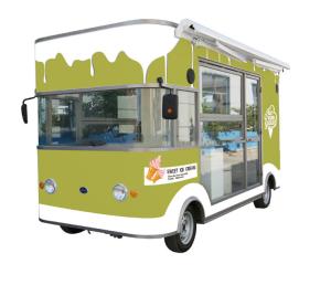 Quality Mobile Snack Bread Foodtrucks Electric Cart Ice Cream Food Trailer With Battery wholesale