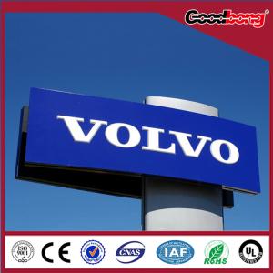 Quality Outdoor Durable Electroplating Acrylic Pylon Auto Shop Sign wholesale