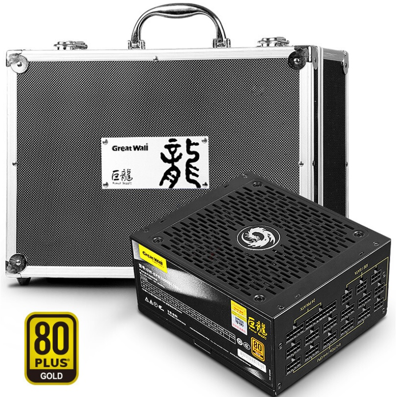 Great Wall rated 2000W 80PLUS gold medal fully modularized gold medal PC power supply