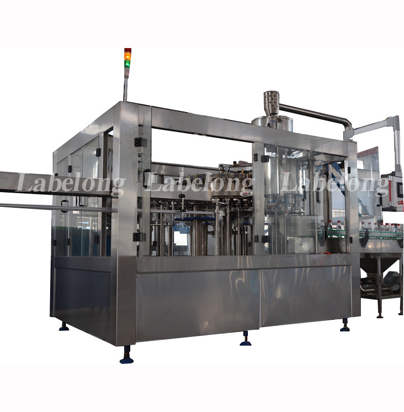 Labelong Carbonated Water Filling Machine , Ss 304 Soda Water Filling Machine