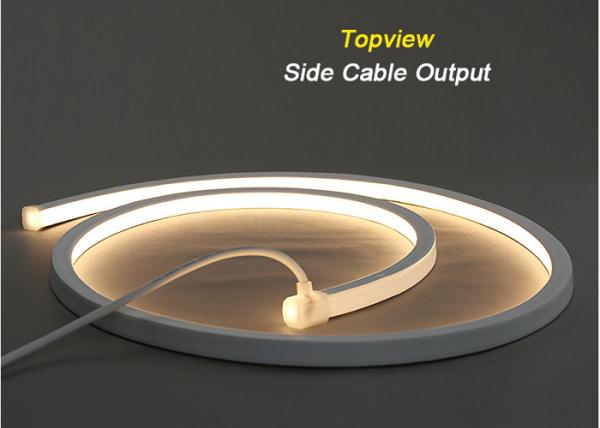 IP68 Top View 3528 LED Neon Strip Rope Lights 9W / m 0 ~ 10V / DAL / PWM