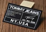 Printing Custom Silicone Logos Woven Fabric Labels For Garments
