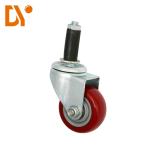 Heavy Duty Nylon 4 Inch Swivel Casters Simple Design For Lean Pipe Equipment