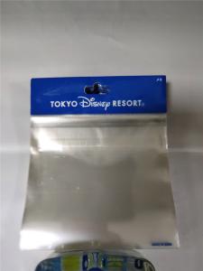 Quality Portable Clear OPP Card Head Bag SGS Certificated With Self Adhesive Tape wholesale