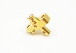 Female SMP RF Connector 2 Holes Flange Mount 50Ω Impedance for MF108A Cable
