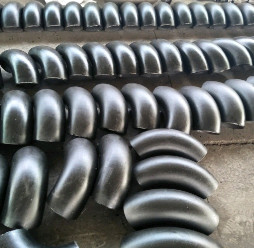 Welded Connection Carbon Steel Pipe Elbow Customized Size