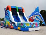Funny Inflatable Water Slide , Inflatable Amusement Park For Entermainment