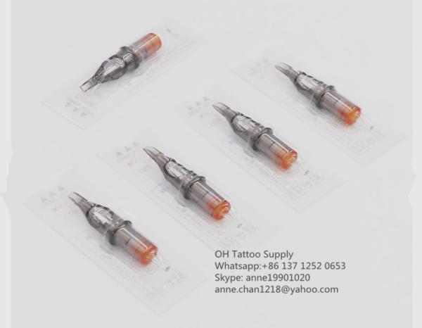 Disposable Tattoo Needle Cartridge Round Liner Round Shader With Membrane System