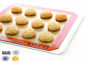 Quality Food Grade Non Stick Silicone Baking Mat Heat Resistant 42cm - 28cm wholesale