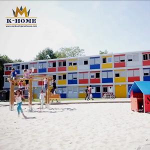 Quality 40ft Steel Frame Temporary Protable Classrooms School Building wholesale