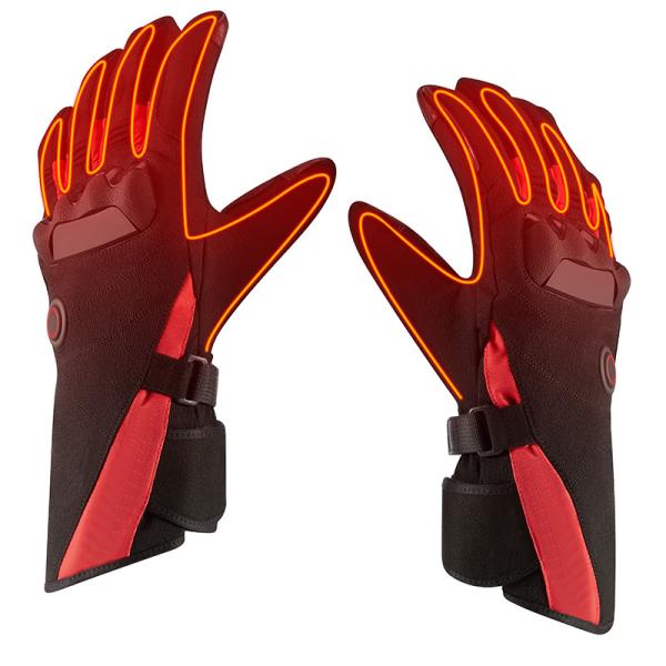 3.7V 12V Rechargeable Gloves Heated Temperature Controller Thermostat Silicone