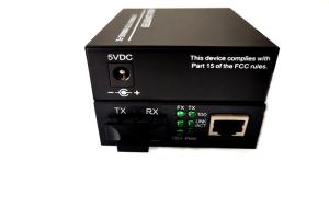 Quality Fiber Optic Media Converter 10/100Mbps For Network Communication Device wholesale