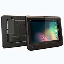 Quality Capactive Touch Screen Docking Mount Vehicle Tablet PC 750Nits wholesale