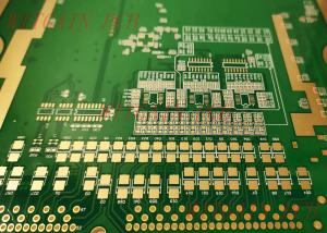 China Green PCB Printed Circuit Board / 4 Layer Rigid Flex Circuit Boards FR4 Material on sale