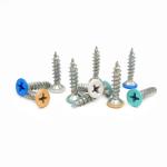 DIN Stainless Steel Self Tapping Screws Countersunk Hexagonal Cross Mountain