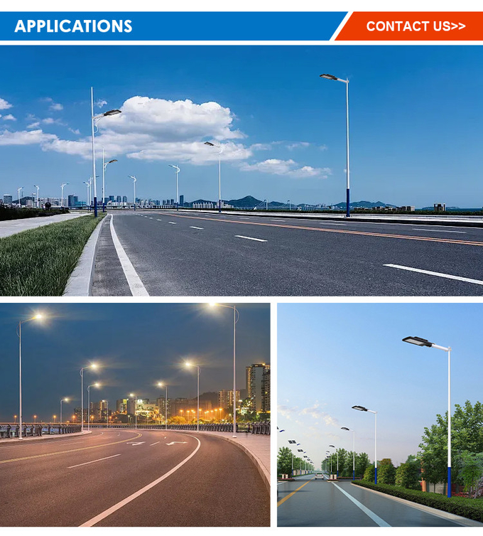 Durable And Stable Energy Saving IP66 Waterproof Led Street Light For Road Street