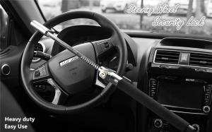 Quality Upgrade Car Steering Wheel Lock High Weatherability Cut Resistance Pick Proof wholesale