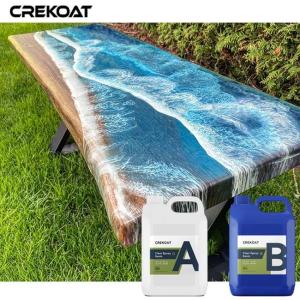Quality Durable Protection Heat Resistant Clear Epoxy Elegant Glass Like Surface MSDS wholesale