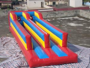 Quality Inflatable double lanes bungee trampoline wholesale