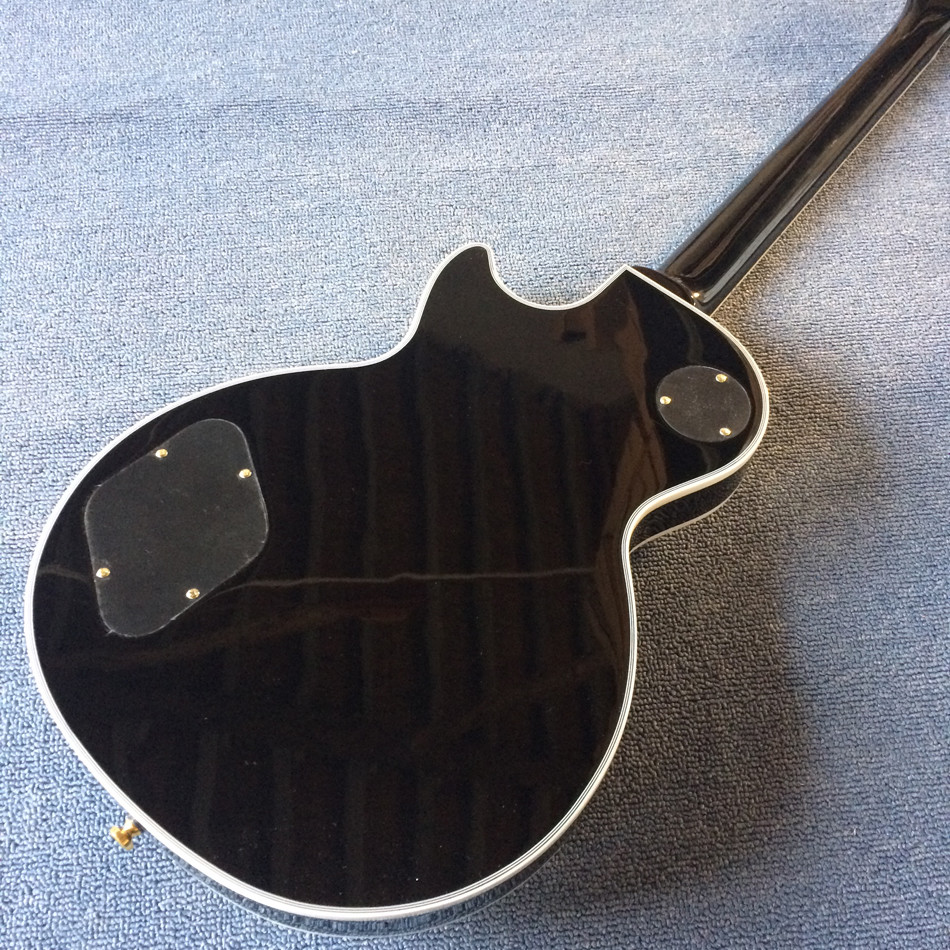 New high-quality custom LP electric guitar, Abalone Dinosaur inlaid fingerboard & body custom LP Electric guitar, free s