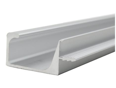 6000 Series T5 Silver White Aluminium Frame Profile For Kitchen Door Corrison