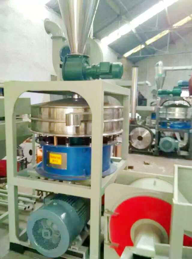 Steel Blade Wood Crusher Machine , Fully Sealed Wood Powder Making Machine