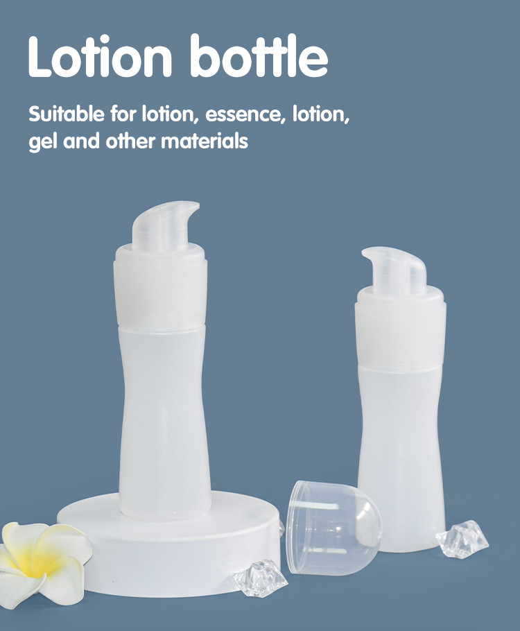 50ml HDPE Lotion Bottles For Personal Care Intimate Liquids Cleanser